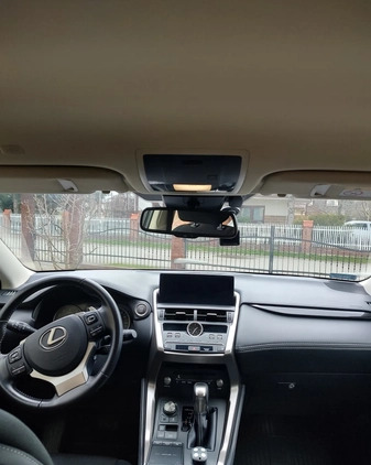 Lexus NX cena 139500 przebieg: 20800, rok produkcji 2019 z Tyczyn małe 56